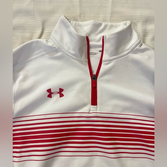 Red Under Armour Half Zip - Picture 3 of 5
